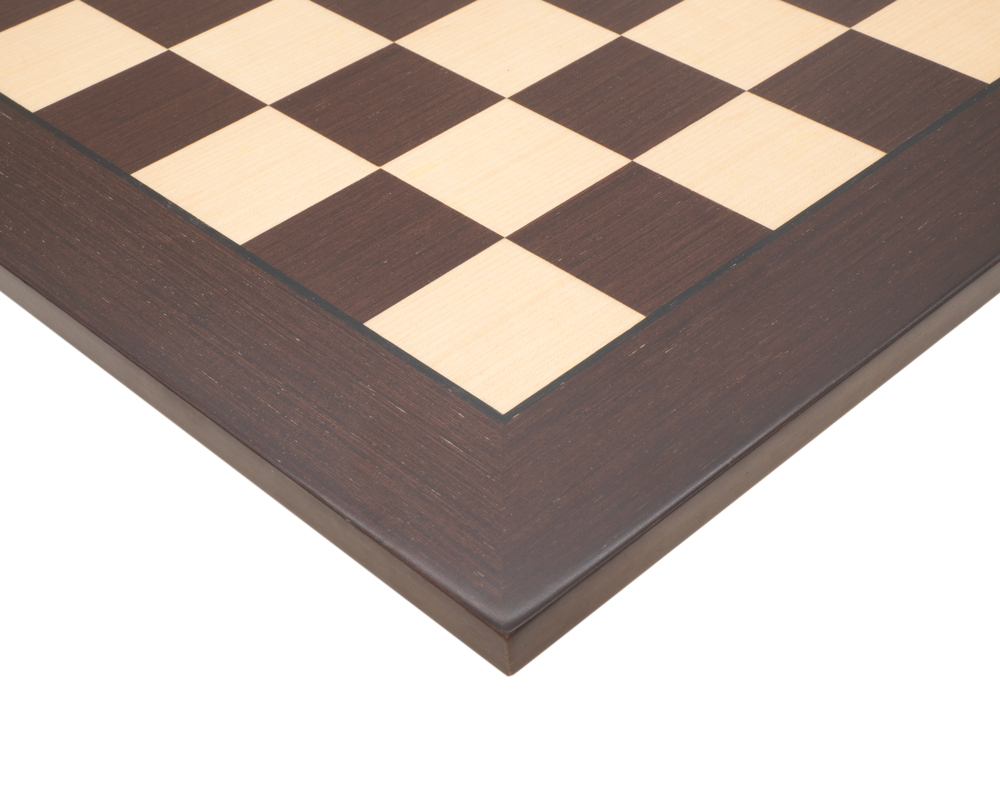 World Chess Wenge Board with Storage Bag